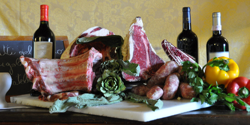Prodotti tipici del ristorante
